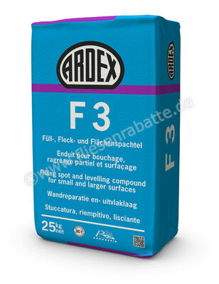 Ardex F3 Füll-, Fleck- und Flächenspachtel 25 kg Papiersack 56150 | 394783