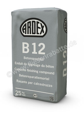 Ardex B12 Betonspachtel 25 kg Papiersack 50110 | 394813
