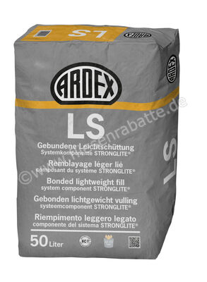 Ardex LS Gebundene Leichtschüttung 16 kg Papiersack = 50 Liter 40677 | 394909