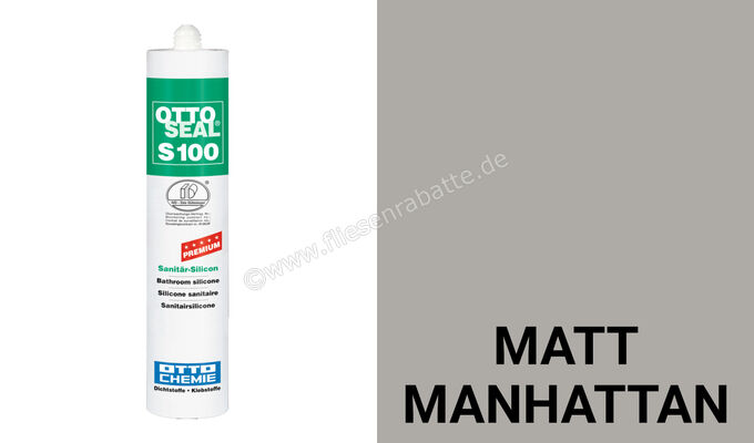 Otto-Chemie OTTOSEAL S 100 Silikon Matt Manhattan S10003C8679 | 395053