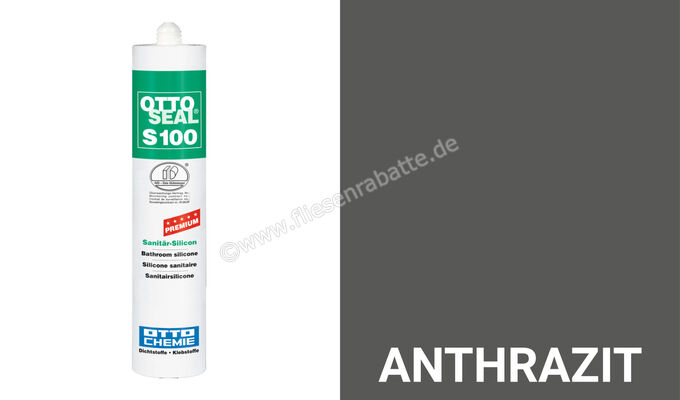 Otto-Chemie OTTOSEAL S 100 Silikon Anthrazit S10003C67 | 395101