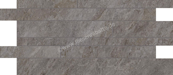 Monocibec Dicta Rhea 30x60 cm Mosaik Muretto Su Rete Matt Strukturiert Naturale 138084 | 395383