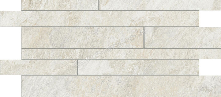 Monocibec Dicta Metis 30x60 cm Mosaik Muretto Su Rete Matt Strukturiert Naturale 138086 | 395389