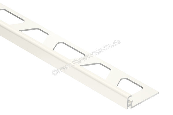 Schlüter Systems JOLLY-AC Abschlussprofil Aluminium BW - Brillantweiß Höhe: 10 mm Länge: 3 m J100BW/300 | 397063