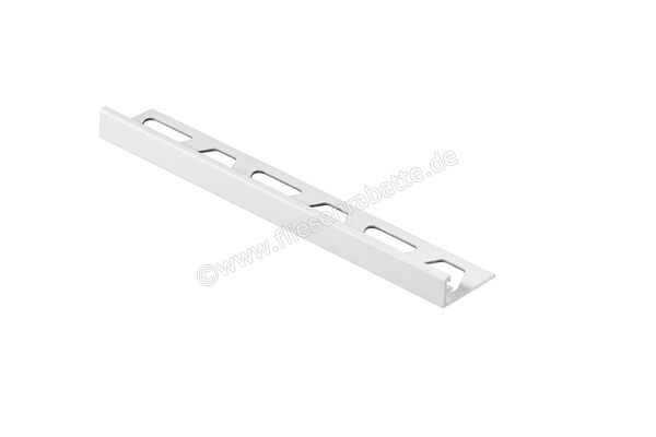 Schlüter Systems JOLLY-AC Abschlussprofil Aluminium MBW - Brilliantweiß matt Höhe: 10 mm Länge: 2,5 m J100MBW | 397180