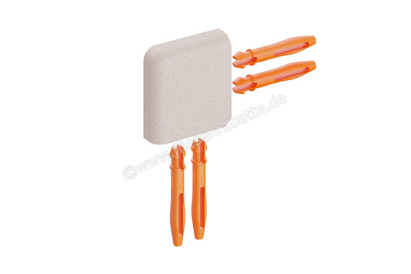  Schlüter Systems JOLLY-TSI Außenecke 90° Aluminium TSI - strukturbeschichtet elfenbein Höhe: 12,5 mm EV/J125TSI | 400048