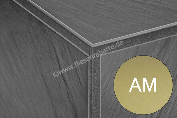 Schlüter Systems JOLLY-AM Außenecke 90° Aluminium AM - Aluminium messing matt eloxiert Höhe: 6 mm EV/J60AM | 400330