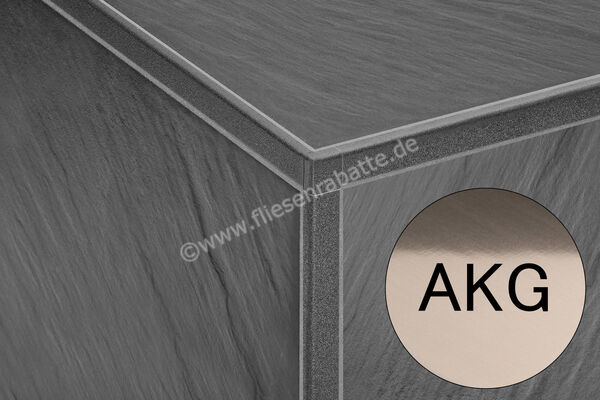 Schlüter Systems JOLLY-AKG Außenecke 90° Aluminium AKG - Aluminium kupfer glänzend eloxiert Höhe: 12,5 mm EV/J125AKG | 400420