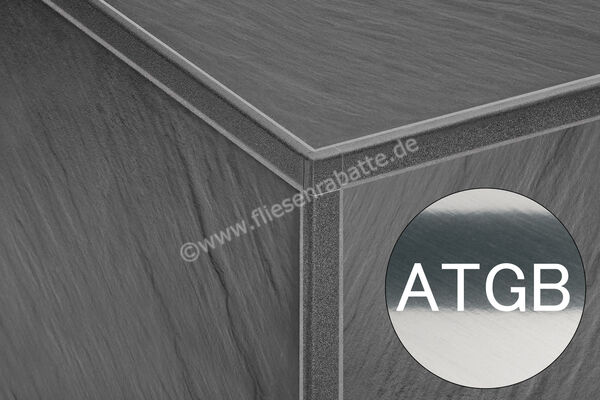 Schlüter Systems JOLLY-ATG Außenecke 90° Aluminium ATG - Aluminium titan glänzend eloxiert Höhe: 12,5 mm EV/J125ATG | 400708