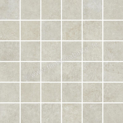 Steuler Design Homebase Kreide 30x30 cm Mosaik 5x5 Matt Eben Natural Y62262001 | 409267