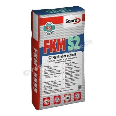 Sopro Bauchemie FKM S2 schnell - FKM 5555 Multi-Flexkleber 15 kg Sack 7744515 | 411433