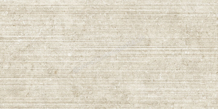 Naxos Mockup Ostuni Line Cream 60x120 cm Wandfliese Matt Strukturiert Naturale 136905 | 411544