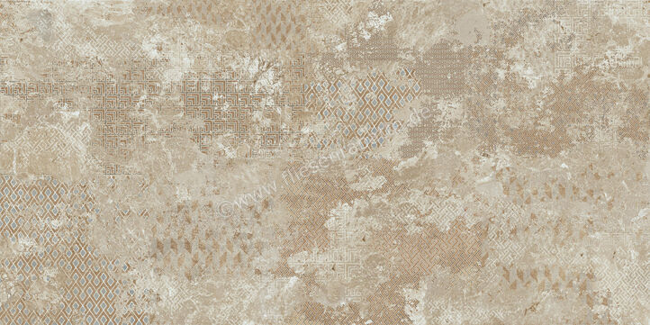 Naxos Mockup Brio Beige 60x120 cm Bodenfliese / Wandfliese Brio Matt Eben Naturale 136907 | 411559