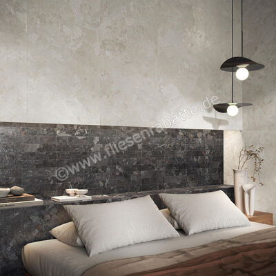 Naxos Mockup Portofino Black 60x120 cm Bodenfliese / Wandfliese Matt Eben Naturale 136914 | 411604