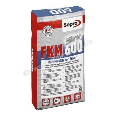 Sopro Bauchemie FKM Silver - FKM 600 MultiFlexKleber 5 kg Beutel Silver 7760005 | 412279