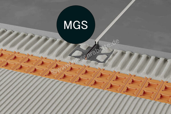 Schlüter Systems DILEX-FCS Bewegungsaufnahmeprofil PVC MGS - Graphitschwarz matt Höhe: 11 mm Breite: 3,5 mm Länge: 2,5 m FCS110 | 412336