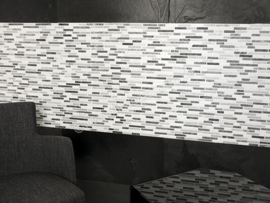  Dune Ceramica Stone Mosaics Afyon 29x32.5 cm Mosaik Matt Eben Naturale 186358 | 413125
