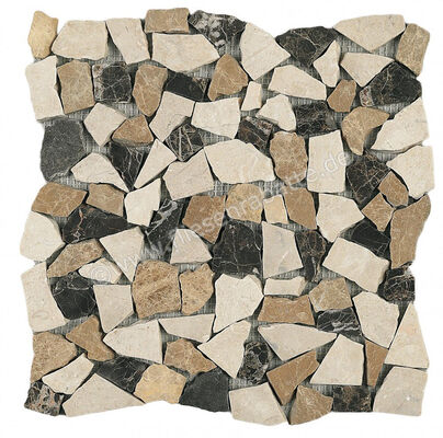  Dune Ceramica Stone Mosaics Shambala 31x30.9 cm Mosaik Matt Eben Naturale 186748 | 413134