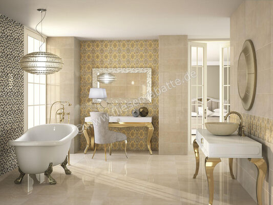  Dune Ceramica Stone Mosaics Bodrum 30.4x30.4 cm Mosaik Matt Eben Naturale 186840 | 413155