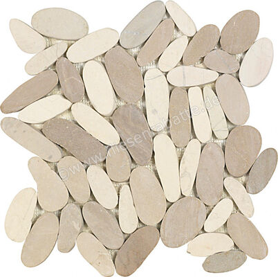  Dune Ceramica Stone Mosaics Jambi 28.9x30.5 cm Mosaik Matt Eben Naturale 186844 | 413164