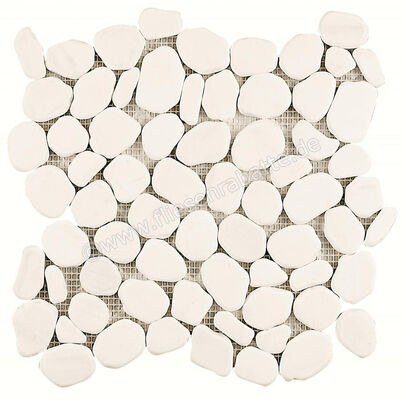  Dune Ceramica Stone Mosaics Rio Carrara 26x26 cm Mosaik Matt Strukturiert Matt 185406 | 413251