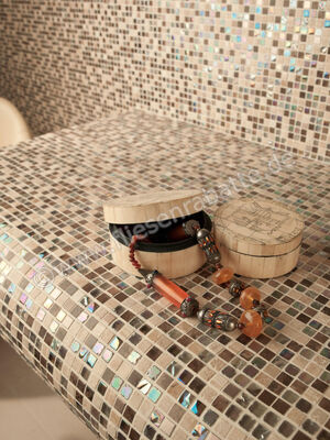 Dune Ceramica Materia Mosaics Jaipur 29.9x29.9 cm Mosaik Matt Strukturiert Satin 186477 | 413353