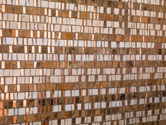  Dune Ceramica Materia Mosaics Tresor 30x30.5 cm Mosaik Matt Strukturiert Satin 186534 | 413362
