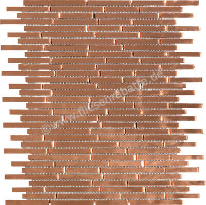  Dune Ceramica Glass Mosaics Copper Mirror 26.5x28.5 cm Mosaik Glänzend Eben Gloss 186917 | 413446