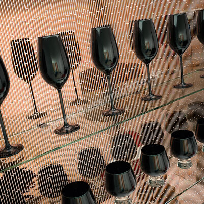  Dune Ceramica Glass Mosaics Copper Mirror 26.5x28.5 cm Mosaik Glänzend Eben Gloss 186917 | 413452