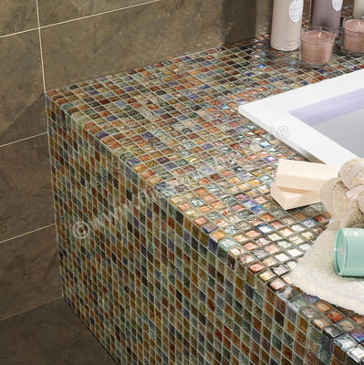  Dune Ceramica Glass Mosaics Argus 29.9x29.9 cm Mosaik Glänzend Eben Gloss 186918 | 413458