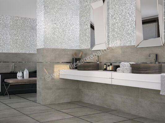  Dune Ceramica Materia Mosaics Niagara 30x30 cm Mosaik Matt Eben Satin 187119 | 413491