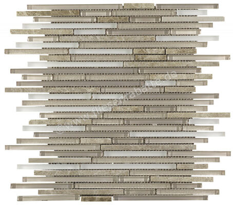  Dune Ceramica Materia Mosaics Smile 30.8x29.8 cm Mosaik Matt Eben Satin 187275 | 413539