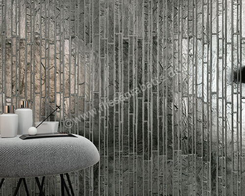  Dune Ceramica Stone Mosaics Duende Platinum 30x30 cm Mosaik Glänzend Eben Gloss 187281 | 413566