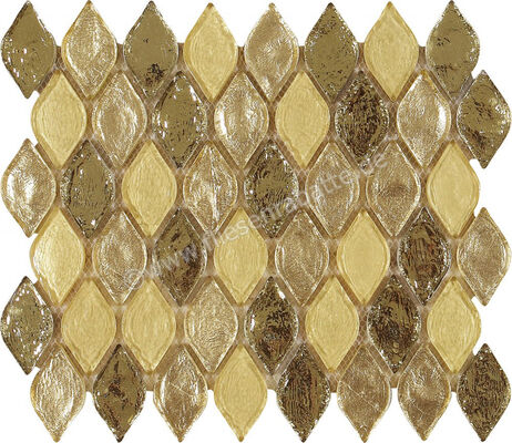  Dune Ceramica Glass Mosaics Princess 24x29 cm Mosaik Glänzend Eben Gloss 187393 | 413575
