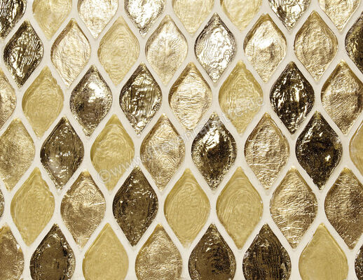  Dune Ceramica Glass Mosaics Princess 24x29 cm Mosaik Glänzend Eben Gloss 187393 | 413581