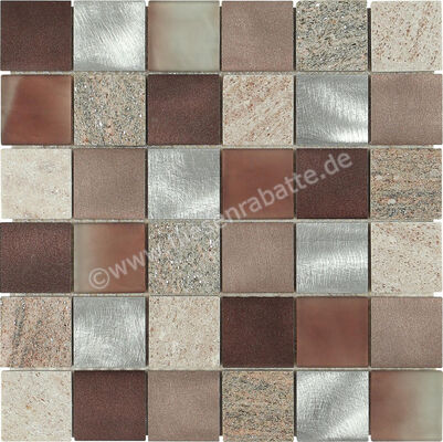  Dune Ceramica Materia Mosaics Magma 29.8x29.8 cm Mosaik Matt Eben Matt 187396 | 413593