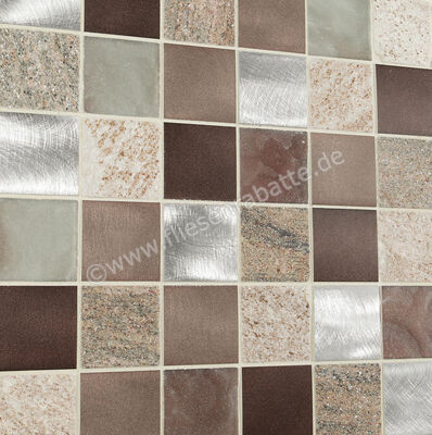  Dune Ceramica Materia Mosaics Magma 29.8x29.8 cm Mosaik Matt Eben Matt 187396 | 413599