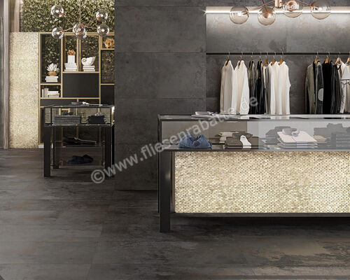  Dune Ceramica Materia Mosaics Halley Gold 28.4x30 cm Mosaik Matt Strukturiert Satin 187707 | 413656
