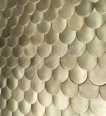  Dune Ceramica Materia Mosaics Sirena Gold 30x20 cm Mosaik Matt Eben Satin 187958 | 413683