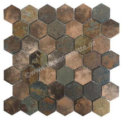  Dune Ceramica Materia Mosaics Mystic 30x30.5 cm Mosaik Matt Eben Satin 188767 | 413746