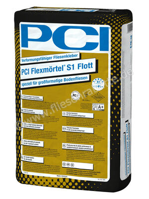 PCI Flexmörtel S1 Flott Verformungsfähiger Fliesenkleber 20 kg - Sack Grau 1049 | 413893