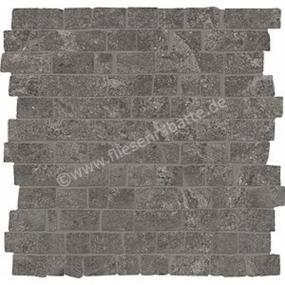  Emilceramica MaPierre Noir 30x30 cm Mosaik Petite Mur Matt Strukturiert Naturale EM0P | 414727
