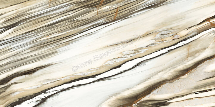  Imola Ceramica The Room Calacatta Oyster 60x120 cm Bodenfliese / Wandfliese Stärke: 6,5 mm Matt Glänzend Eben Lappato Honed CAL OY6 12 LPM (186883) | 415081