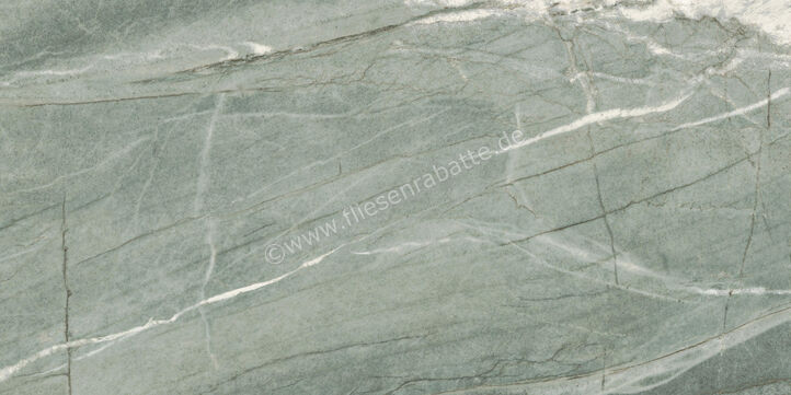  Imola Ceramica The Room Tiffany Green 60x120 cm Bodenfliese / Wandfliese Stärke: 6,5 mm Glänzend Eben Lappato TIF GR6 12 LP (186856) | 415123