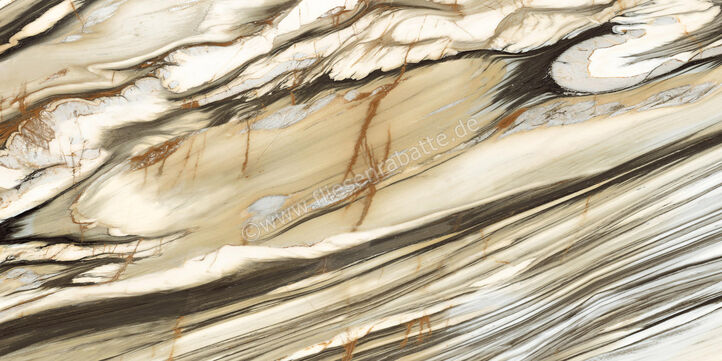  Imola Ceramica The Room Calacatta Oyster 60x120 cm Bodenfliese / Wandfliese Stärke: 6,5 mm Glänzend Eben Lappato CAL OY6 12 LP (186859) | 415153