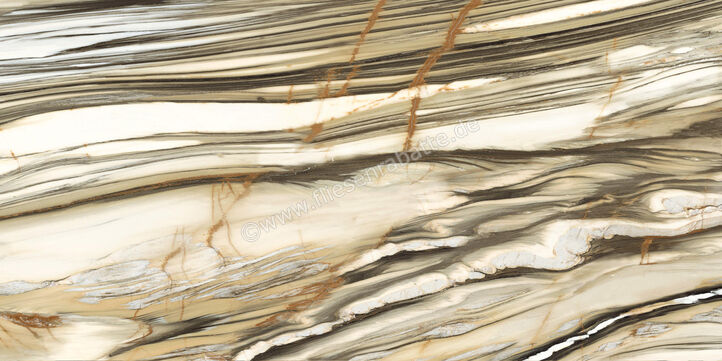  Imola Ceramica The Room Calacatta Oyster 60x120 cm Bodenfliese / Wandfliese Stärke: 6,5 mm Glänzend Eben Lappato CAL OY6 12 LP (186859) | 415162