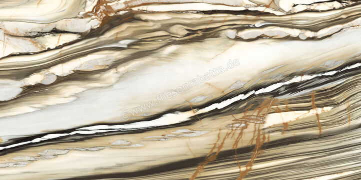  Imola Ceramica The Room Calacatta Oyster 60x120 cm Bodenfliese / Wandfliese Stärke: 6,5 mm Glänzend Eben Lappato CAL OY6 12 LP (186859) | 415165