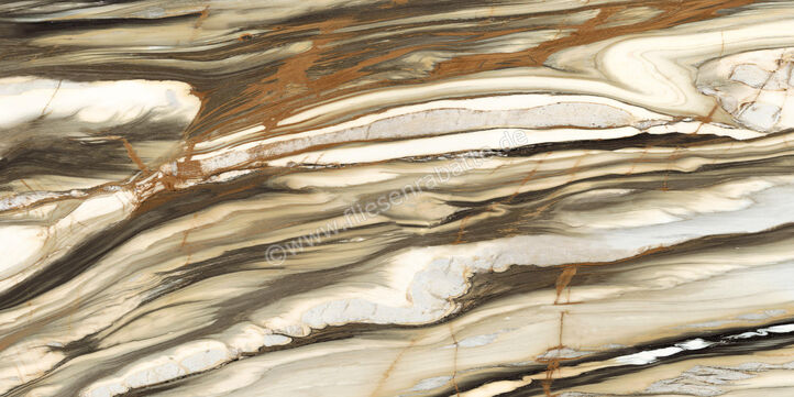  Imola Ceramica The Room Calacatta Oyster 60x120 cm Bodenfliese / Wandfliese Stärke: 6,5 mm Glänzend Eben Lappato CAL OY6 12 LP (186859) | 415168