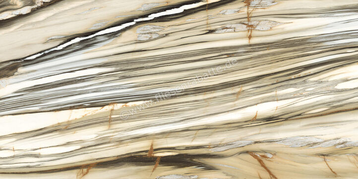  Imola Ceramica The Room Calacatta Oyster 60x120 cm Bodenfliese / Wandfliese Stärke: 6,5 mm Glänzend Eben Lappato CAL OY6 12 LP (186859) | 415174