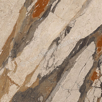 Imola Ceramica The Room Breccia Phoenix 120x120 cm Bodenfliese / Wandfliese Stärke: 6,5 mm Glänzend Eben Lappato BRE PH6 120 LP | 415285